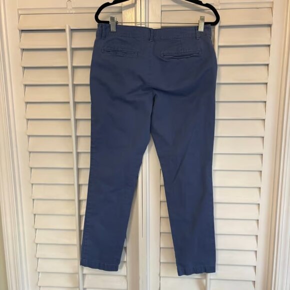 Banana Republic Blue Girlfriend Fit Pants Size 4 - Picture 2 of 7